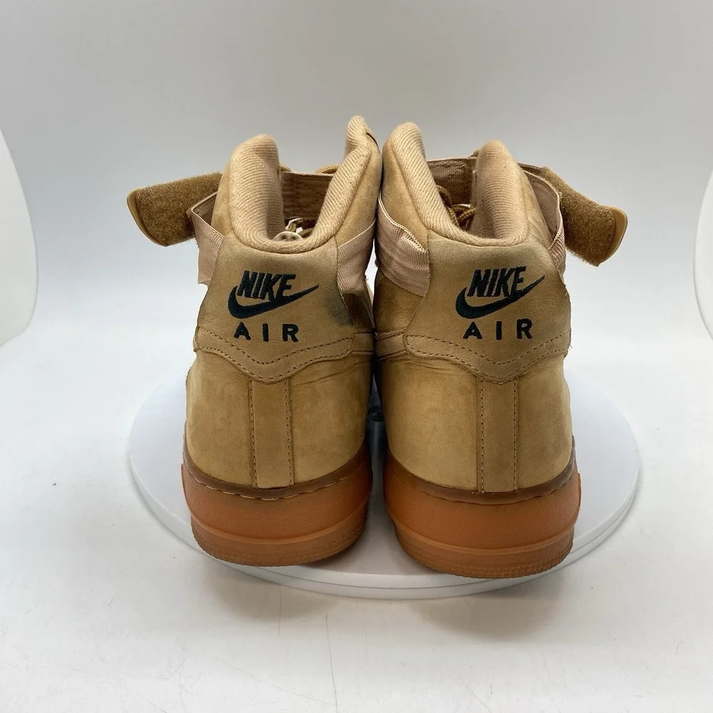Nike Sneakers Mens 13 Air Force 1 High 07 LV8 Wheat Flax 882096-200 Causal Shoes